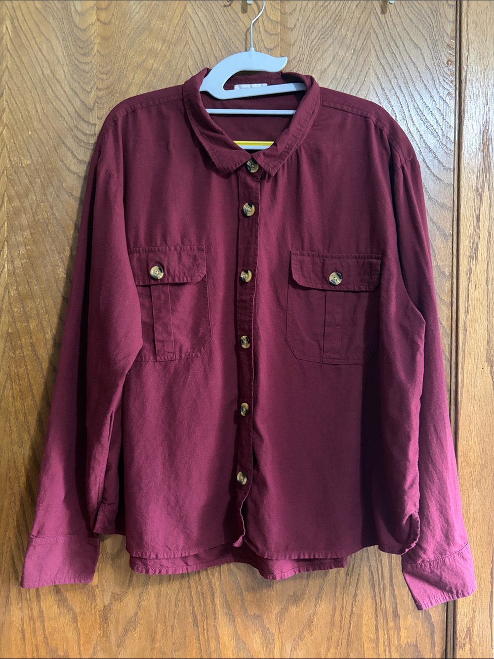 Maurices XL button down long sleeve top